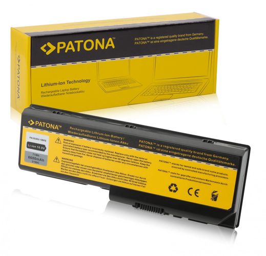 Battery Toshiba Satellite P200 L350 L350D L355 L355D PA3536 PA3537, PATONA 2199 4260270448735