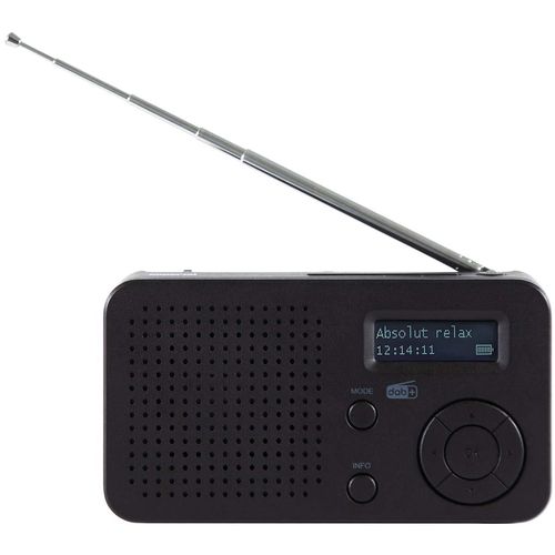 DABMAN 17 portable DAB+/FM radio with Bluetooth Black 22-128-00 4024035128009