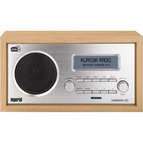 DABMAN 30 DAB+ / FM Radio Wood 22-130-00 4260066621304