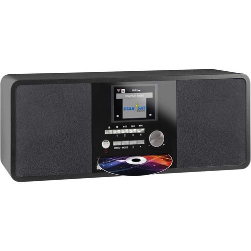 DABMAN i200 CD Multifunctional Radio DAB+ / FM / Internet / Bluetooth Black 22-236-00 4024035222363