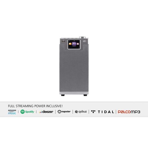 DABMAN i610 Multifunctional Stereo Radio DAB+ / FM / Internet / Bluetooth Grey 22-268-00 4024035268002