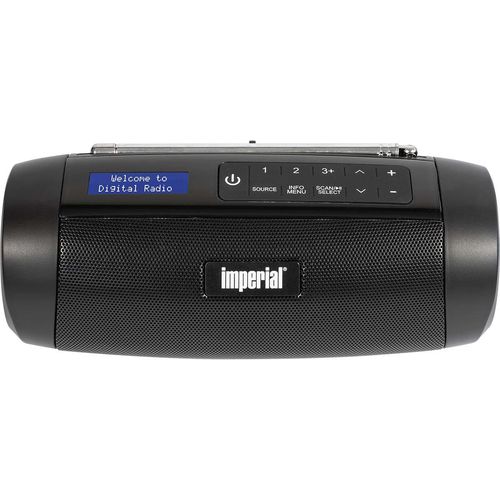 DABMAN GO DAB+ / FM Compact Radio Black 22-316-00 4024035316000