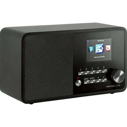 i110 Wi-Fi Internet Radio with Media Player Function Black 22-321-00 4024035223216