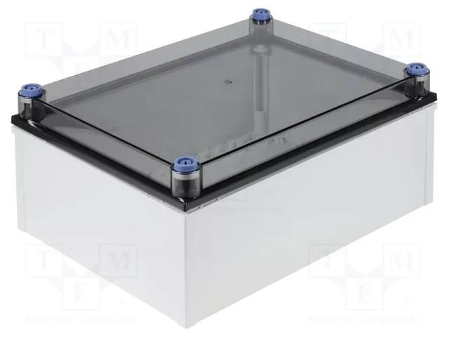 Enclosure: multipurpose; X: 300mm; Y: 400mm; Z: 170mm; QUICK; grey FIBOX CABPCQ403017T