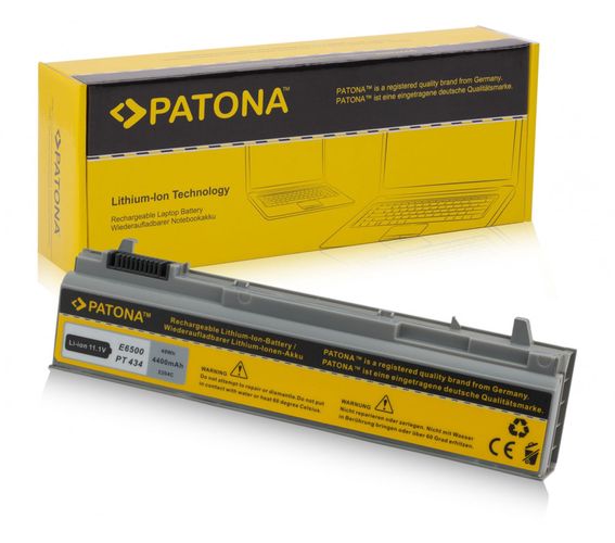 Battery for DELL Latitude E6400 E6410 E6500 E6510 4400mAh, PATONA 2204 4260270449749