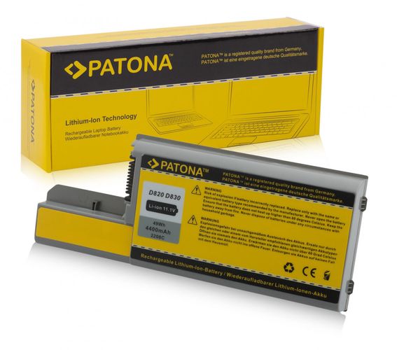 Battery f. DELL 312-0393 451-10327 451-10326 451-10309 Dell Precision M65, PATONA 2208 4260270449855