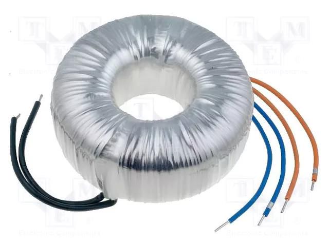 Transformer: toroidal; 300VA; 230VAC; 40V; 40V; 3.75A; 3.75A; H: 56mm BREVE TUFVASSONS TTS300/D230/40-40V