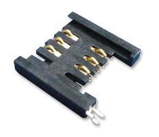 CONNECTOR, MINI SIM, 6PIN SIMMP-00601B000-G