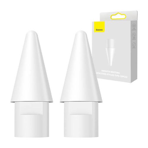 Baseus Smooth Writing Capacitive Stylus Tips, Apple Pencil 1&2 (2 pcs), Baseus SXBC010002