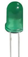 LED, BI-POLAR, 5MM, GREEN L-57GGD