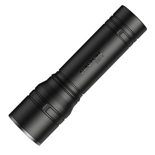 Flashlight Superfire S33-A, USB (black), Superfire S33-A Black