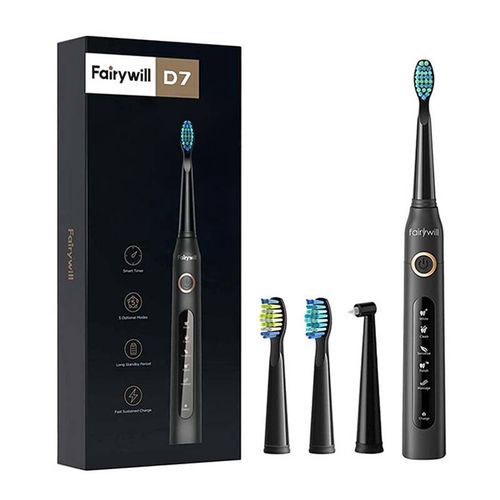 Sonic toothbrush FairyWill FW-507 (Black), FairyWill FW-507 black