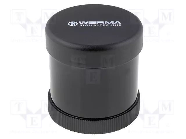 Module: sound signaller; black; 24VDC; 24VAC; Sound level: 85dB WERMA WER-64580075