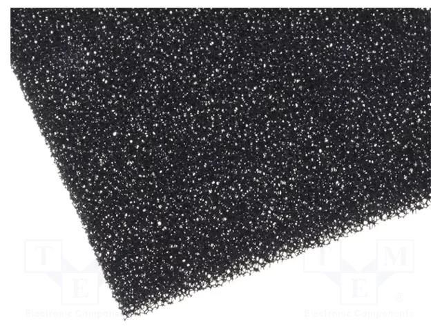 Spare part: filter; 5pcs; 122x122x9mm CLIFF CL-SFE/1/F