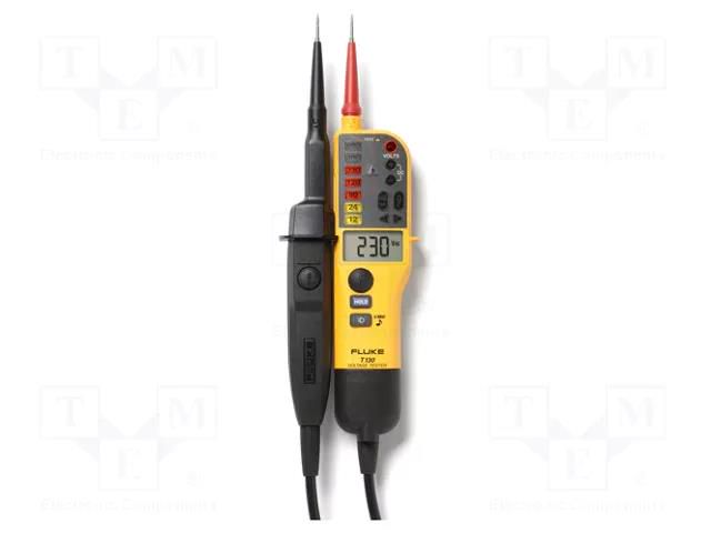 Tester: electrical; LEDs,LCD; 3,5 digit; 6÷690VAC; 0÷400Hz; IP64 FLUKE FLK-T130