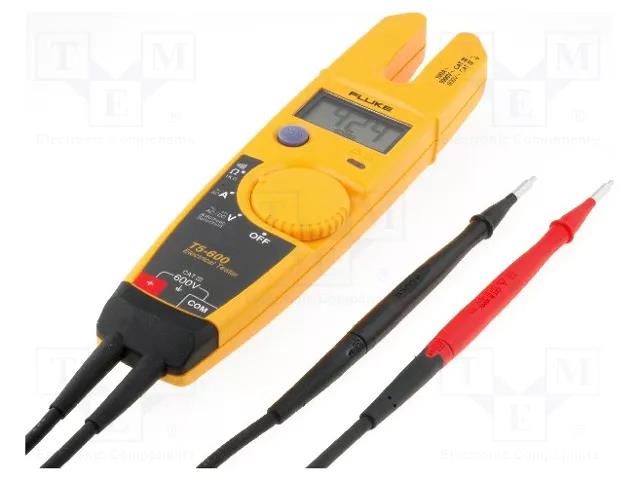 Tester: electrical; LCD; (1000); VAC: 1÷600V; VDC: 1÷600V; IP52 FLUKE FLK-T5-600