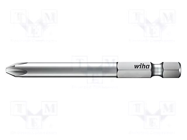 Screwdriver bit; Phillips; PH1; 1/4"; Overall len: 50mm WIHA WIHA.7041Z/PH1