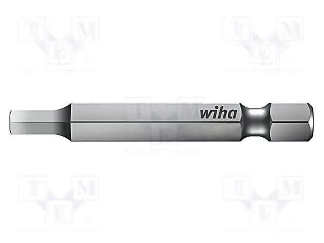 Screwdriver bit; hex key; HEX 2.5mm; 1/4"; Overall len: 70mm WIHA WIHA.7043Z/25/70