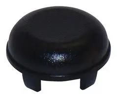 CAP, SWITCH, ROUND, 9.6MM, BLACK 1JS09