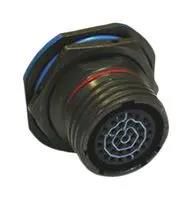 CIRCULAR CONNECTOR, RECPT., 17-6, PIN D38999/24ZE6HB-LC
