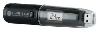 DATA LOGGER, TEMPERATURE, 1CH, USB EL-USB-1-LCD