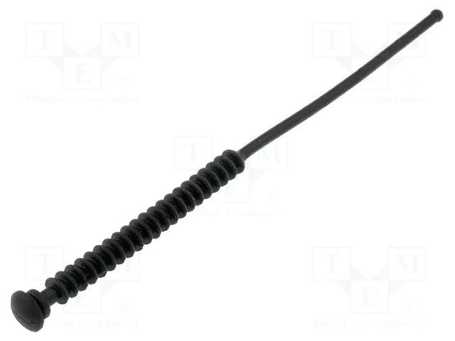 Fastener for fans and protections; Ømount.hole: 4.5mm; black RICHCO FMM-1