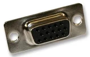 D SUB, RECEPTACLE, SOLDER, STR, 26WAY 180-026-203L001