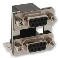 D SUB, DUAL, RECEPTACLE, RECEPTACLE, 9P 178-009-513R571