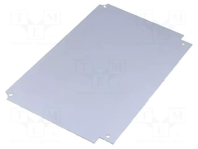 Front panel; aluminium; W: 300mm; L: 200mm; CAB; Wall thick: 1.5mm FIBOX FPA23