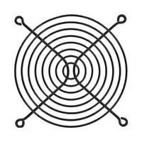 WIRE FORM FAN GUARD, 120MM, STEEL 08129-02