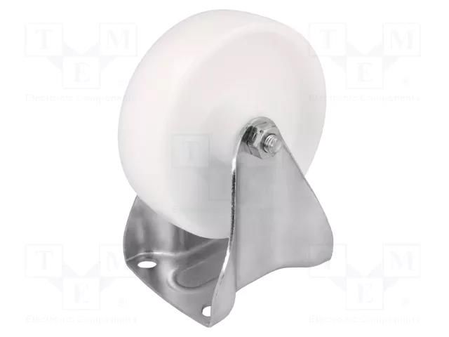 Transport wheel; Ø: 125mm; W: 40mm; H: 156mm; rigid; 150kg COLSON FPPP-1251-1000