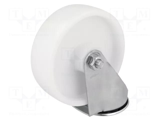 Transport wheel; Ø: 125mm; W: 40mm; H: 156mm; torsional; 150kg COLSON JPPP-1255-1000