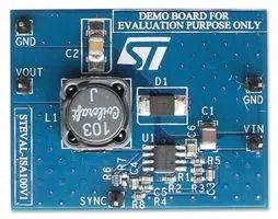 STEP DOWN SMPS, 3A, DEV BOARD STEVAL-ISA100V1
