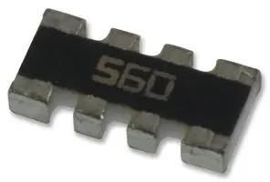 RESISTOR, ARRAY-4, 22KOHM, 1%, SMD CAY16-2202F4LF