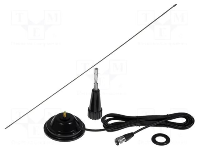 Antenna; CB; Farun JBA 252; 0.96m; 2dBi; 150W; magnet; Len: 4m; UHF FARUN FRN.ANT.M03