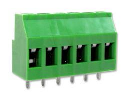 TERMINAL BLOCK, WIRE TO BRD, 6POS, 12AWG CTB0708/6