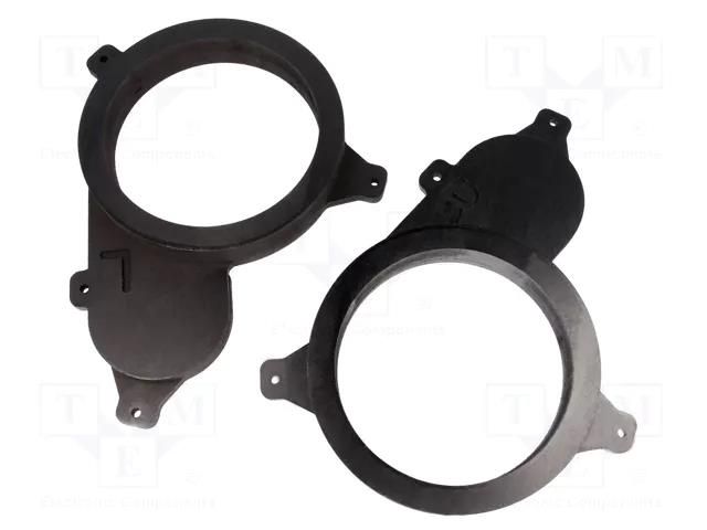 Spacer ring; MDF; 165mm; Rover; impregnated; 2pcs. BASSER D.MDF.ROVER01