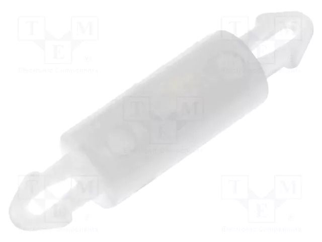 PCB distance; polyamide; L: 8mm; latch/latch; natural; UL94V-2 FIX&FASTEN FIX-MAD-8