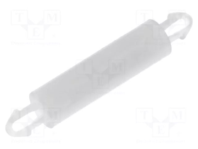 PCB distance; polyamide; L: 12.5mm; latch/latch; natural; UL94V-2 FIX&FASTEN FIX-MAD-12.5