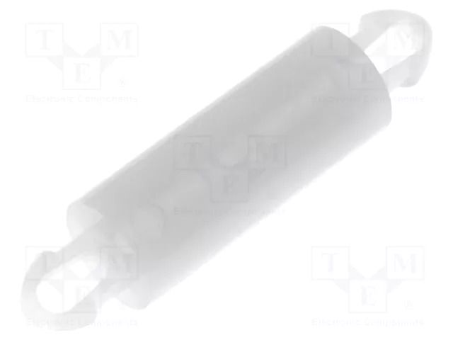 PCB distance; polyamide; L: 12mm; latch/latch; natural; UL94V-2 FIX&FASTEN FIX-MADA-12