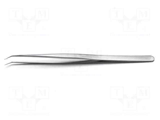 Tweezers; 140mm; for precision works; Blades: curved IDEAL-TEK IDL-65A.SA