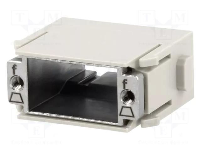 Connector: HAN; module; female; 5A; 50V; Han Modular D-Sub HARTING 09140009931