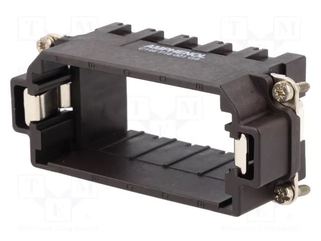 Frame for modules; male; size E16; C146,heavy|mate M; Modules: 5 AMPHENOL C146-P16001G8