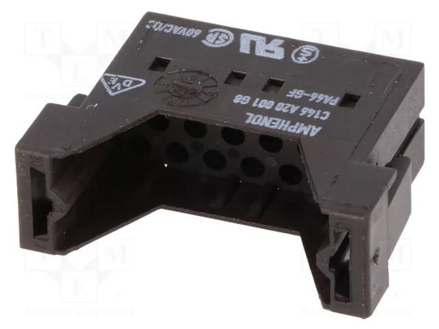 Connector: HDC; module; male; 63V; PIN: 20; w/o contacts AMPHENOL C146-A20001G8
