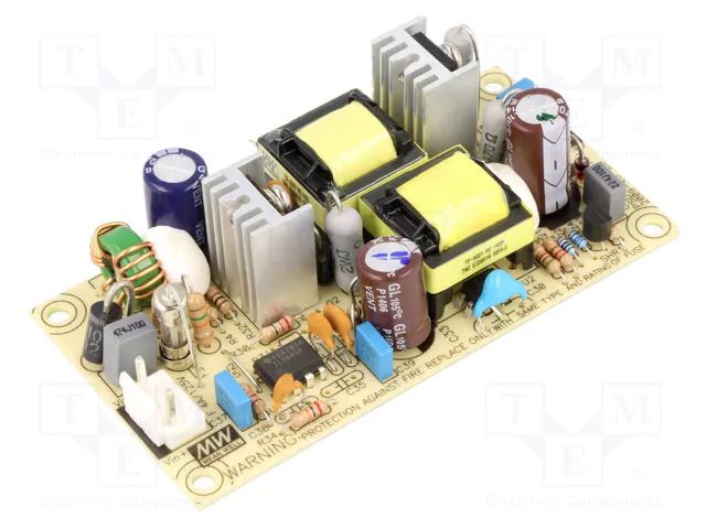 Converter: DC/DC; 14.4W; Uin: 36÷72VDC; Uout: 12VDC; Iout: 1.25A; PCB MEAN WELL PSD-15C-12