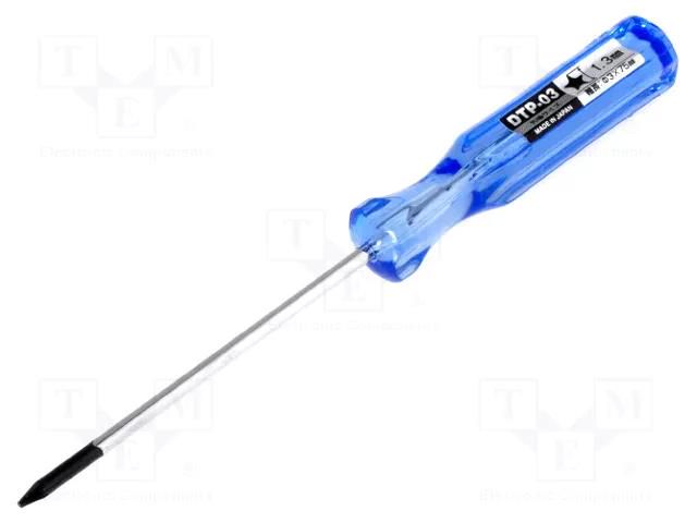 Screwdriver; slot; SL 1.3; 146mm ENGINEER FUT.DTP-03
