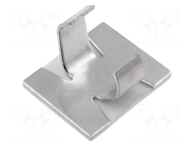 Cable clips; ØBundle : 9.5mm; W: 16mm; L: 19mm; H: 14.9mm FIX&FASTEN FIX-ALACO-02