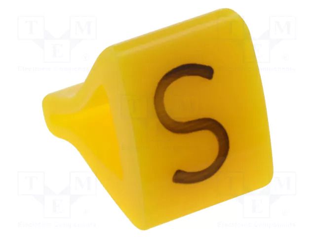 Markers; Marking: S; 1.7÷3.5mm; H: 7mm; A: 6mm; -30÷100°C; leaded KURANT MZ-1/S