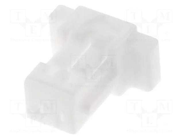 Connector: wire-board; plug; female; SH; 1A; 50V; PIN: 2; 1mm; 1x2 JST SHR-02V-S-B