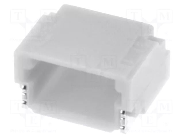 Connector: wire-board; socket; male; 1A; 50V; PIN: 3; SMT; 1mm; 1x3 JST SM03B-SRSS-TB